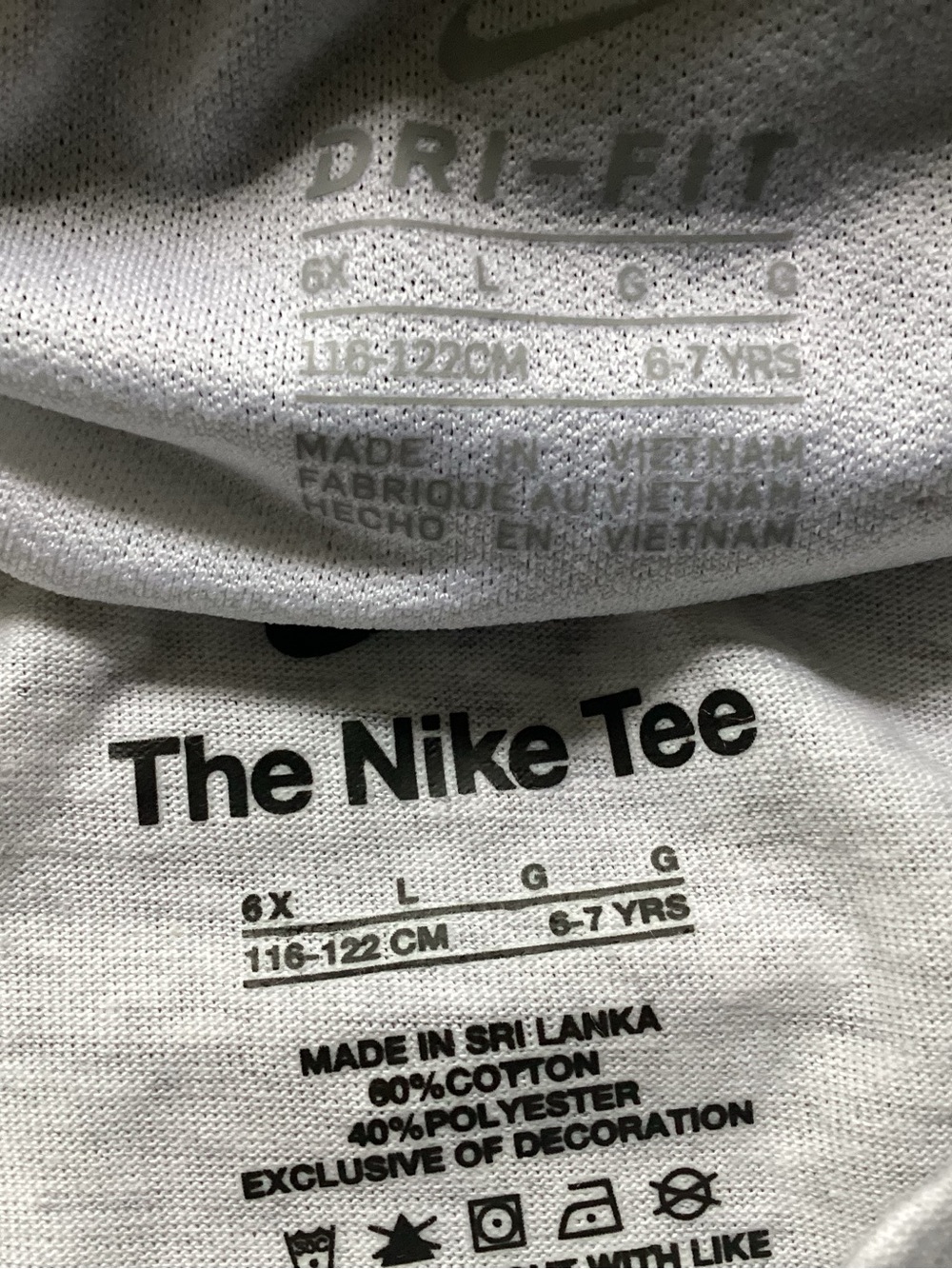 Nike Girls Tee & Shorts outfit size 6X(NWT) ~PRICE FIRM, NO OFFERS~ - Picture 5 of 5